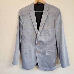 J.Crew Ludlow Slim Fit Unstructured Suit Jacket Blazer Men 41R Cotton Classic